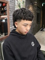 スリーセント 栄(3/cent)&nbsp;マレット/マレットヘア/フェードカット/マレットフェード/海外風