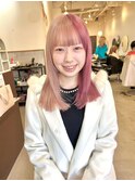 ツートンカラーダブルカラーインナーカラーケアブリーチ