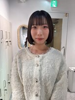 ローウェ 京都四条河原町(Louwe)&nbsp;ミニボブ/bob/mini bob/切りっぱなしボブ/まるボブ/四条河原町