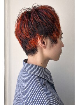 ペスカケイクリエイティブ(PESCA K-CREATIVE) イメチェンブライトオレンジベリーショート