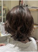 伸ばし途中でも可愛く！ラフパーマ【佐藤ちほみ】