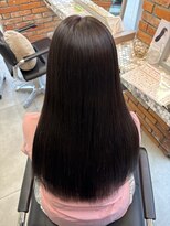 フィゼル 梅田茶屋町(fizelle)&nbsp;アッシュブラウン髪質改善カラー