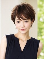 ロビー 青山(ROBBY) ショートヘア/分け目無し前髪/大人ショート/30代/40代/50代