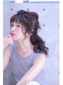 cache cache★大人ラフカジュアルポニーテール