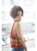【salon de MiLK渋谷】ゆるウェーブ×グレージュ