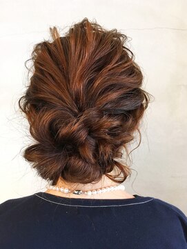 フラッシュ ヘアーアンドスキン(Flash hair&skin) ＃結婚式ヘア＃落ち着き女子アレンジ