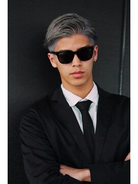 リップスヘアー 銀座(LIPPS hair) 【LIPPSRayGINZA 】#アップバング#ジェンツ#ビジネス#シルバー