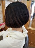 大人グラデーションボブ