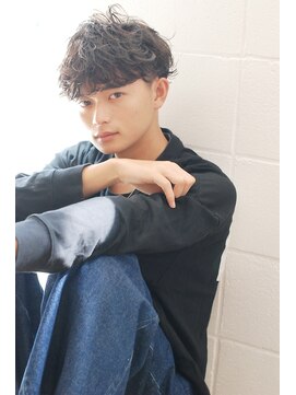 グロウミドル(GROW middle) マッシュニュアンススパイラルパーマ【middle 】野村恵子