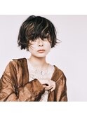 マッシュ風ショートヘア