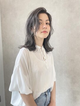 ミューバイケンジ(miu by KENJE) miu&清水大誠 #ハイライトグレージュ♪