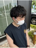 スパイラルパーマ
