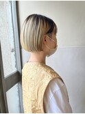 ホワイトカラーボブ