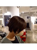 【Des.Art赤坂警固】20代30代40代大人可愛い小顔ショートボブ