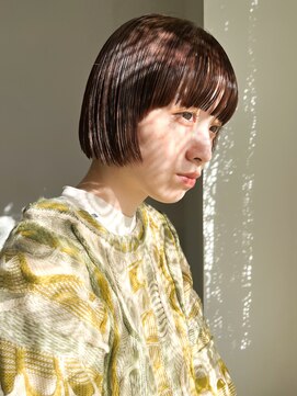 メモリーズ 銀座(Memories) ミニボブとオレンジベージュ