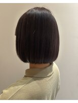 トリート 市川店(TREAT)&nbsp;ぷつっとボブ×モーブブラウン