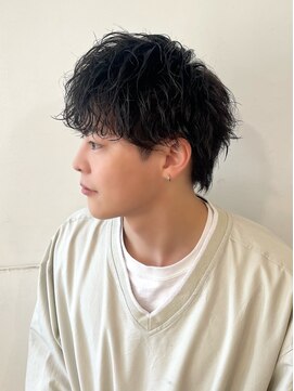 スノードロップ 高円寺店(Snowdrop) アップバング/ツーブロックマッシュ/束感/波巻き