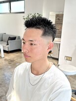 ザ オーダー(THE ORDER)&nbsp;スパイキーショートスキンフェードカットバーバースタイル短髪