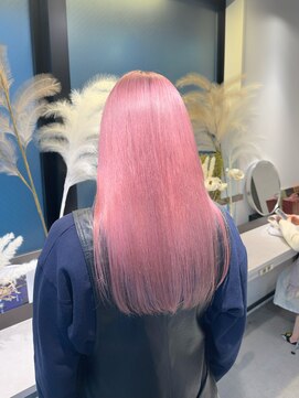 シンシェアサロン 原宿店(Qin shaire salon) ホワイトピンク ハイトーン ブリーチカラー