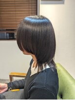 ネウィサリュー 立川(newi saLyu)&nbsp;イメチェン似合わせカットシンプルストレートウルフカット立川