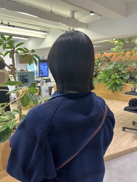 オーシャン(Ocean) 【OceanHair&Life田中愛梨】切りっぱなしタッセルボブ◎
