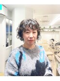 【松戸 藤原】ミディアムパーマ大人かわいい
