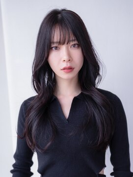 イルハバナ 渋谷(ill HAVANA) レイヤーカット 韓国ヘア　顔まわりレイヤー前髪　髪質改善