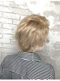 ハイトーングレージュ池袋ダブルカラー