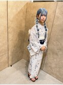 ヘアアレンジ＋浴衣着付