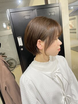 ジブル(Giblle.) 【Giblle.】ミニマムショート/グレージュ/艶カラー