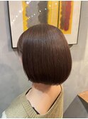 秋色×細いハイライト◎20代30代40代
