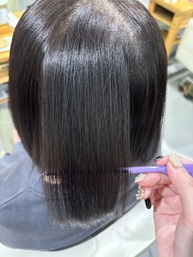 ファム 楽々園店(femme) ストレートパーマ