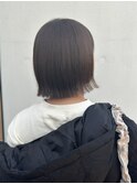 切りっぱなしボブ