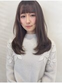 顔まわりレイヤー/ワンカール/ロングレイヤー
