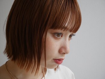 ファロルーエ(falo Ruhe)の写真/こだわりの薬剤を使用しダメージレスでナチュラルな仕上がりに♪毎日のスタイリングも楽チンに！