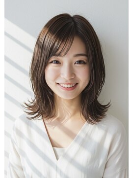 プラグ バイ ネオリーブ(plug by neolive) フェミニンロング×髪質改善 [髪質改善/縮毛矯正]韓国♪i9