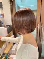 シャンプーボーイ セントラル 博多(SHAMPOO BOY central) ショート/ショートボブ/ハイライト/切りっぱなし/博多