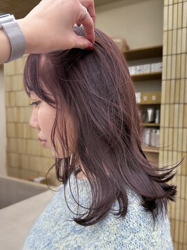 パークレーン アイス イヴェン(park lane ICI yeven) ブリーチなし ピンクラベンダー 暖色 カシス ミディアム