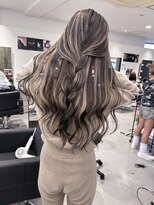 キング 高槻(K!ng) 縮毛矯正髪質改善ハイライトレイヤーカット高槻美容室エクステ