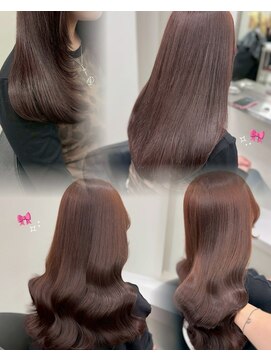 ベレーザシェルト(Beleza scelto) 13446黒髪くびれヘア髪質改善レイヤーカット韓国風巻きワンホン