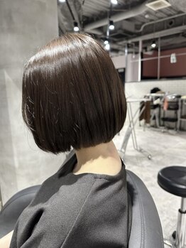 リー 郡山(Lee)の写真/忙しいママにもおススメ！乾かすだけでまとまるショート＊扱いやすく自宅での再現性が高く小顔みせ効果も◎