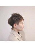 刈り上げアシメショート