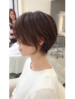 ウィル あべの店(WiLL) イメチェン丸みショートナチュラルボブ30代40代50代田嶋l
