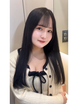 ロンドルピナス 小倉(Lond Lupinus) ブルーブラック/ワイドバング/美髪のススメ/外ハネボブ/北九州/