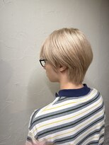 プラチナブランド　メンズブリーチハイトーンヘア渋谷YOSHITAKE