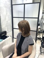 イーズ バイ インス(Yeeee.s by INCE)&nbsp;白髪ぼかし/白髪改善カラー/ショート/透明感カラー/脱白髪染め