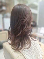 コトナ ヘア アンド リラックス 竹ノ塚(kotona)&nbsp;ミディアムヘア×透明感カラー