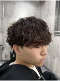 波巻きパーマ/縦落ちパーマ