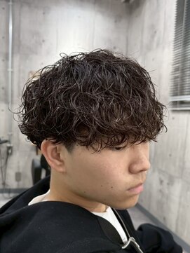 ビカムメンズヘアー 栄店(become men's hair) 波巻きパーマ/縦落ちパーマ