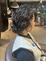 ビハインドザカーテン(BEHIND THE CURTAIN)&nbsp;スパイラルパーマ×レイヤーボブ×くせ毛風パーマ